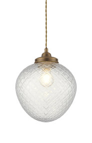 Gatsby Ø25 Antiikkimessinki valmistajalta Aneta Lighting - Gatsby-kattovalaisin on klassinen ja elegantti, ja siin&auml; on antiikkimessinkiviimeistelyll&auml; viimeistellyt yksityiskohdat ja koristeellinen varjostin kirkkaasta, mustatusta lasista.