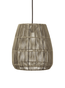 Saigon Ø38 Harmaa kattovalaisin valmistajalta PR Home - Keinopilvi on kestävä materiaali, joka kestää säätä ja tuulta.