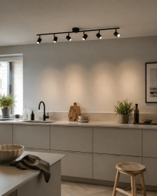 Omega 6 Musta kohdevalaisin valmistajalta Nordic Lighting - 