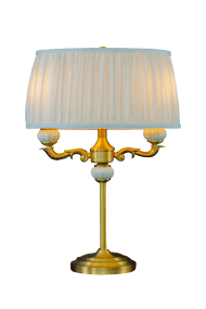 Toulouse 55cm Kulta valmistajalta Aneta Lighting - Toulouse-p&ouml;yt&auml;valaisimessa on klassinen ja elegantti ilme koristeellisilla yksityiskohdilla ja kauniilla kultaisella viimeistelyll&auml;.