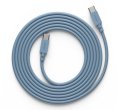 Cable 1 USB C to USB C Charging Cable, 2m Sininen valmistajalta Avolt - Avoltin Cable 1 USB-C - USB-C yhdist&auml;&auml; tehokkaan latauksen tyylikk&auml;&auml;seen skandinaaviseen muotoiluun.