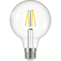 E27 Globelamppu 0,8W 2200K Läpinäkyvä valmistajalta Unison - CLASSIC globe 100 mm kirkas E27-valol&auml;hde, jonka teho on 0,8 W ja l&auml;mmin, pehme&auml; valo; 2200K on t&auml;ydellinen luomaan rento ja kutsuva ilmapiiri.