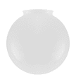 Globe Glass Shade 100/200 Valkoinen valmistajalta Karlskrona lampfabrik - 