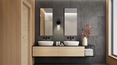 Imperial 22cm Musta kylpyhuoneen valaisin valmistajalta Searchlight - IP44-luokituksensa ansiosta valaisin sopii täydellisesti myös kosteisiin tiloihin, kuten kylpyhuoneisiin ja keittiöihin.