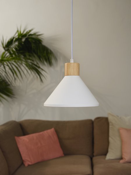 Plaster Wood Ø22 Valkoinen kattovalaisin valmistajalta Ledvance - 