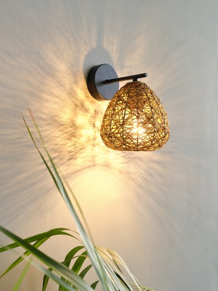 Paper Drop 20cm Luonto seinävalaisin valmistajalta Ledvance - Paper Drop &auml;r en vacker v&auml;gglampa med bohemisk design.