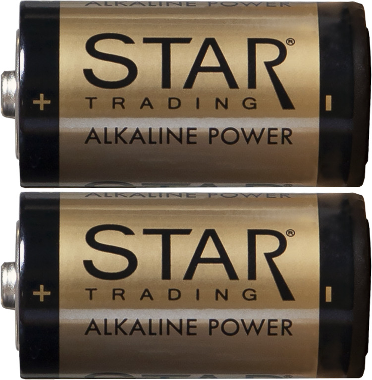 Paristo 2-Pakkaus C 1,5V Power Alkaline Kulta valmistajalta Star Trading - 