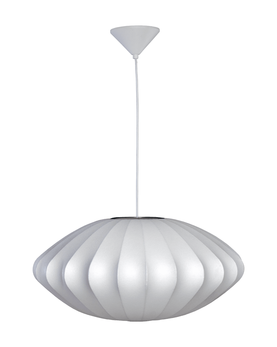 Josefine Ø65 Valkoinen kattovalaisin valmistajalta Aneta Lighting - Josefine-riippuvalaisin on elegantti valaisin, jonka pehme&auml; ja harmoninen muoto antaa huoneelle miellytt&auml;v&auml;n ilmeen.