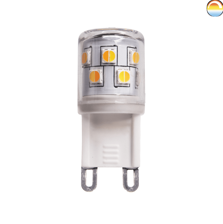 LED G9 MINI 2,5W 2200-3000K dim to warm valmistajalta Unison - 