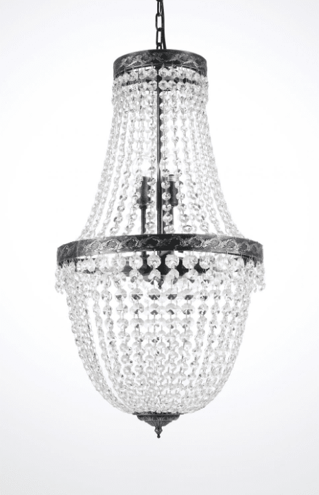 Morsamt Ø40 Antiikki hopea kristalli valmistajalta Norrsken Design - 