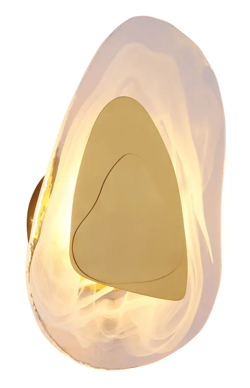 Dorsey 32cm Kulta seinävalaisin valmistajalta Globo Lighting - Dorsey v&auml;gglampa f&ouml;rtrollar med sin unika molnformade design och skapar en harmonisk atmosf&auml;r i varje rum.