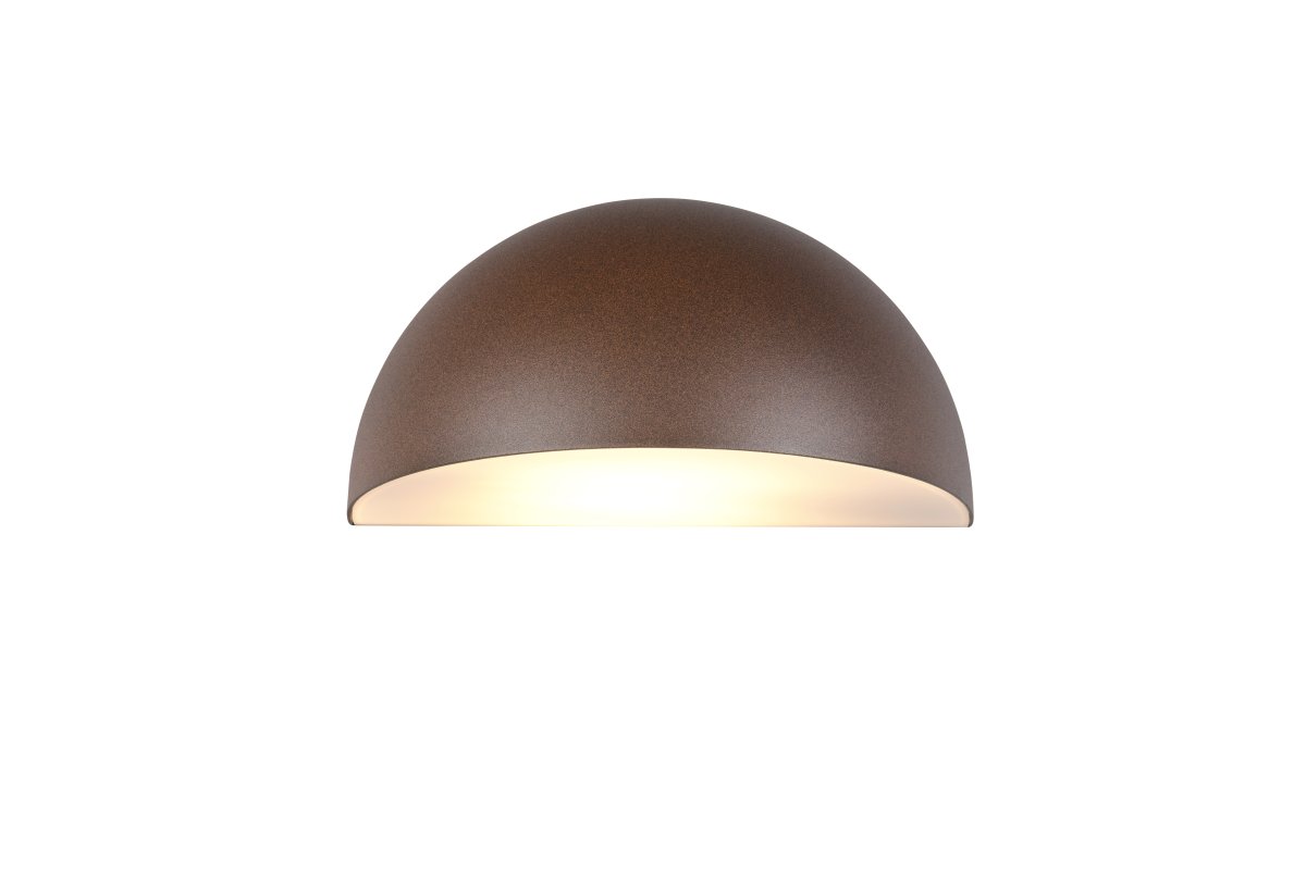 Maas 27cm Ruosteen ruskea ulkovalo valmistajalta Trio Lighting - IP44-luokitus suojaa sateelta ja kosteudelta &ndash; t&auml;ydellinen sis&auml;&auml;nk&auml;yntiin ja parvekkeisiin.