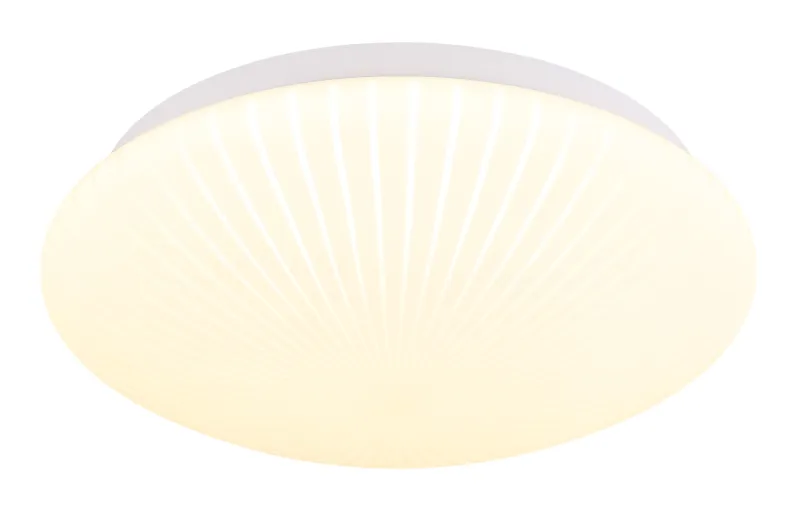 Patricia Ø26 Valkoinen plafondi valmistajalta Globo Lighting - Denna plafond &auml;r det perfekta valet f&ouml;r dig som vill skapa en inbjudande atmosf&auml;r med smart och elegant belysning.