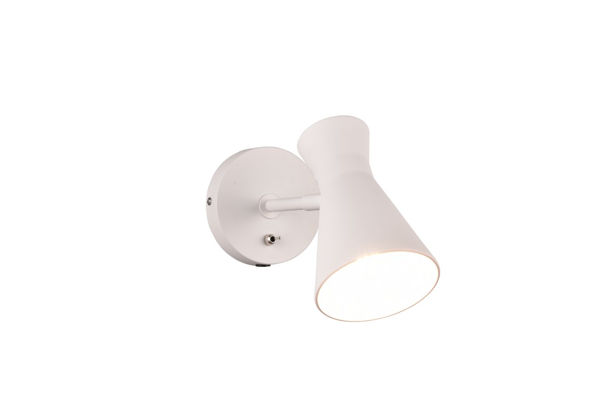Enzo 16cm Valkoinen lukulamppu valmistajalta Trio Lighting - Enzo on seinävalaisin, jossa on tyylikäs ja minimalistinen muotoilu, joka nostaa sisustuksen hentoisella eleganssilla.