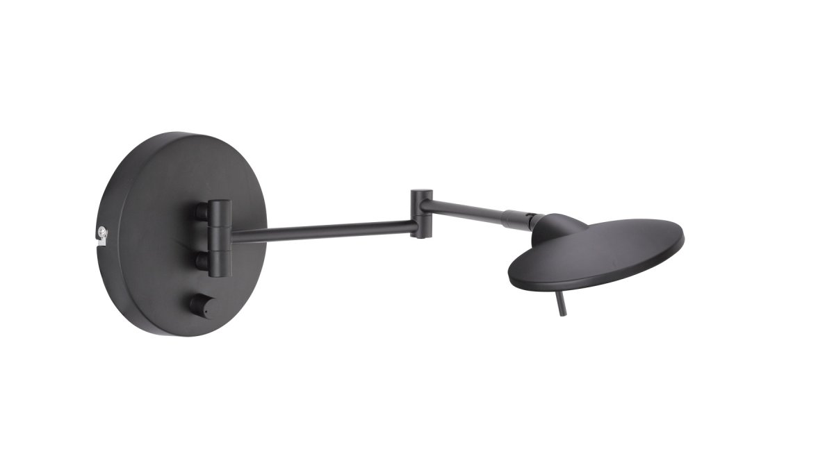 Kazan 55cm Musta seinävalaisin valmistajalta Trio Lighting - 