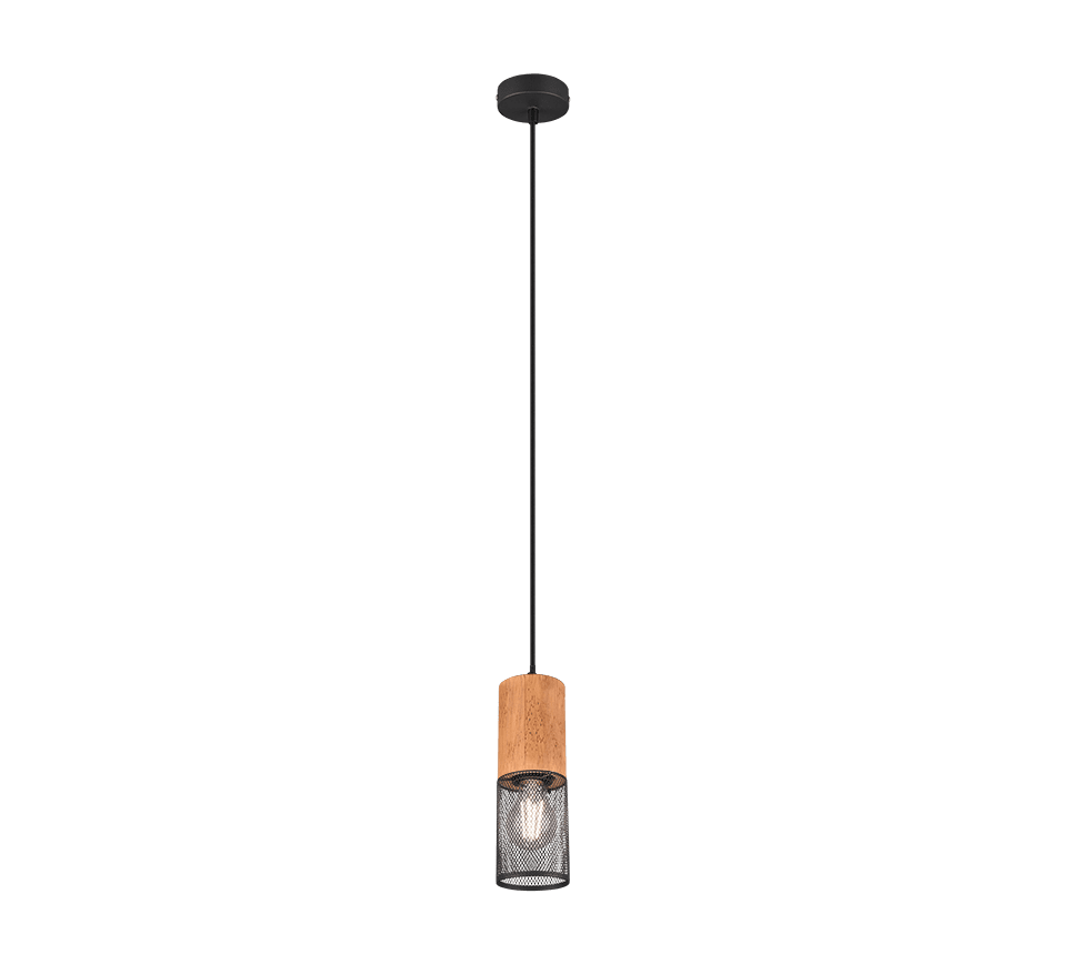 Tosh 24cm Musta kattovalaisin valmistajalta Trio Lighting - 