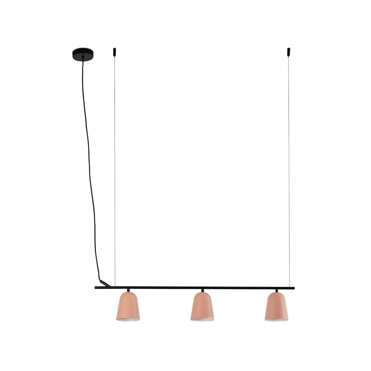 Zoomaa kuva kohteesta Studio 92cm Vaaleanpunainen kattovalaisin valmistajalta Faro Barcelona - Studio sopii sek&auml; moderniin kotiin ett&auml; muotoilutietoisiin toimistoihin &ndash; t&auml;ydellinen valinta, kun haluat yhdist&auml;&auml; toiminnallisuuden ja estetiikan.