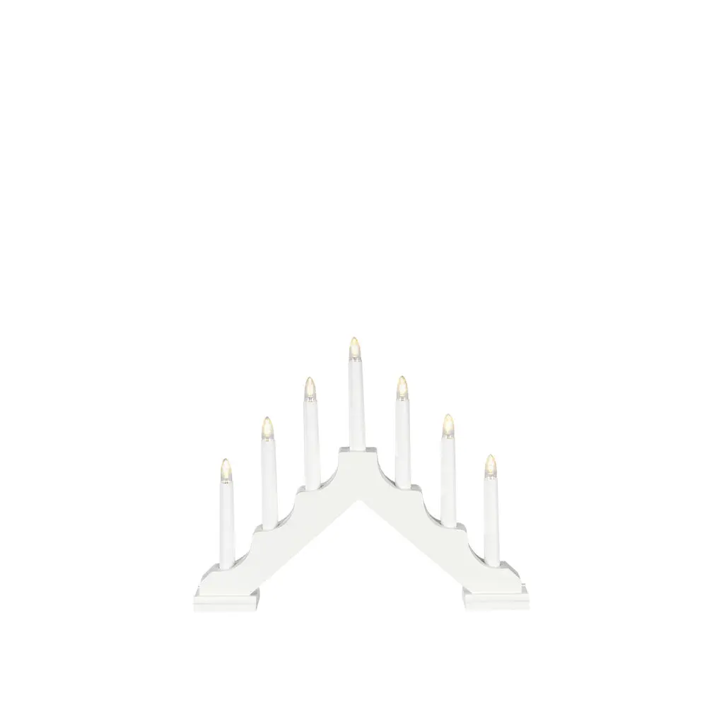 Candelabra 7 Lights Valkoinen valmistajalta Konstsmide - 