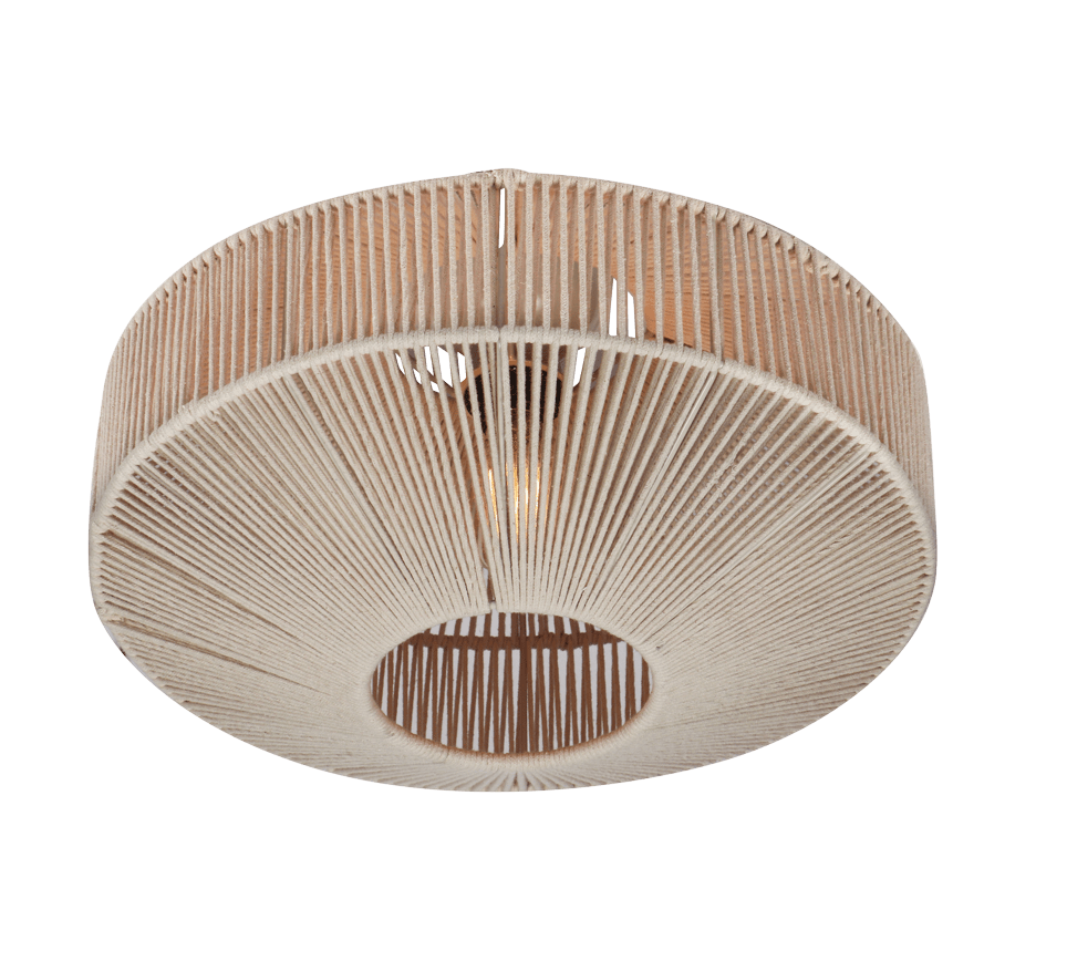 Svea Ø46 Beige plafondi valmistajalta Trio Lighting - Svea-kattovalaisin yhdist&auml;&auml; boheemin ilmeen luonnolliseen eleganssiin ja antaa kotiisi pehme&auml;n ja tyylikk&auml;&auml;n tunnelman.