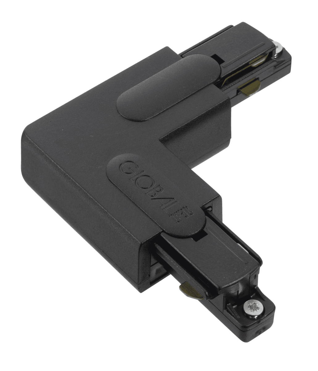 L-Liitin (Sis. maadoitus) Musta valmistajalta Belid - Kohdevalot, kisko ja muut kiskon osat tilataan erikseen.