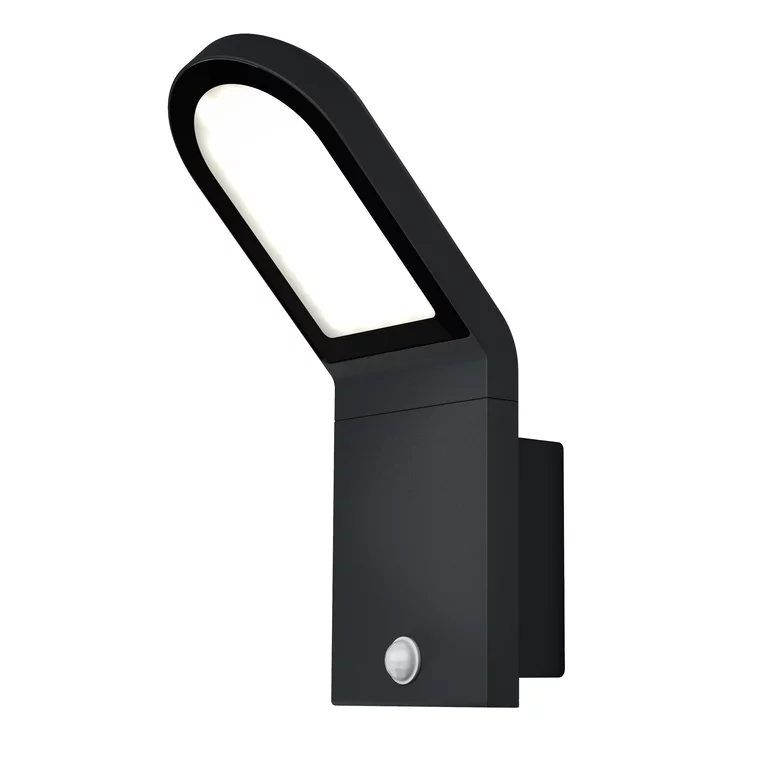 Wall Sensor Tumman harmaa ulkovalo valmistajalta Osram - Med sin stilrena design och effektiva funktionalitet &auml;r Wall Sensor det perfekta valet f&ouml;r att b&aring;de belysa och s&auml;kerst&auml;lla ditt utomhusomr&aring;de.