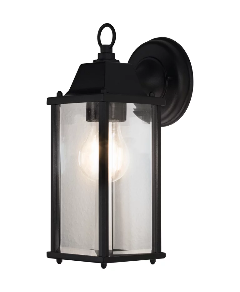 Lantern Square M Musta ulkovalo valmistajalta Ledvance - Lantern Square on tyylik&auml;s klassisen lyhtymuotoilun sein&auml;valaisin, joka antaa ajattoman ja tyylikk&auml;&auml;n tunnelman julkisivuihin, sis&auml;&auml;nk&auml;yntiin ja patioihin.