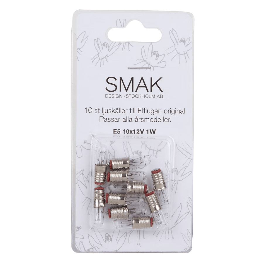 E5 12V 1W 10 Kpl valmistajalta SMAK Design - 