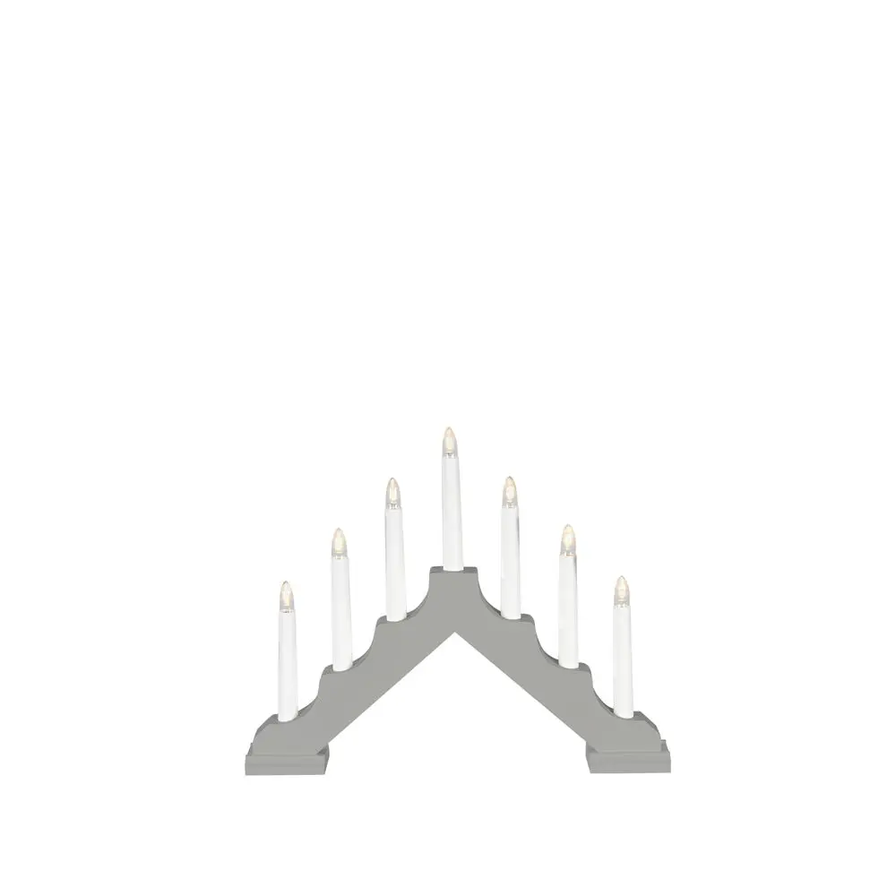 Candelabra 7 Lights Harmaa valmistajalta Konstsmide - 