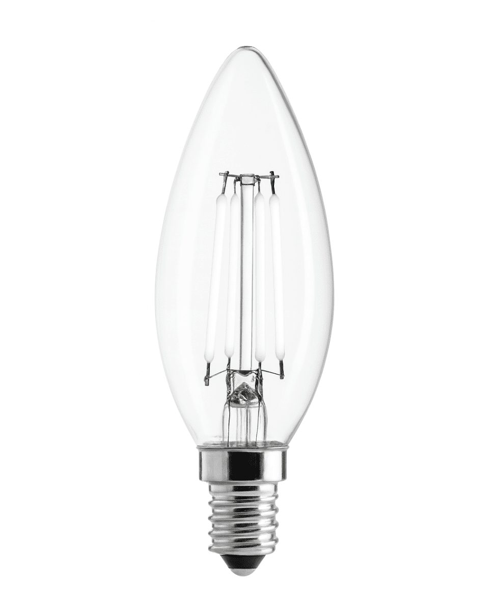 LED E14 Kruunukynttilälamppu 2W 2700K Himmennettävä valmistajalta Unison - 