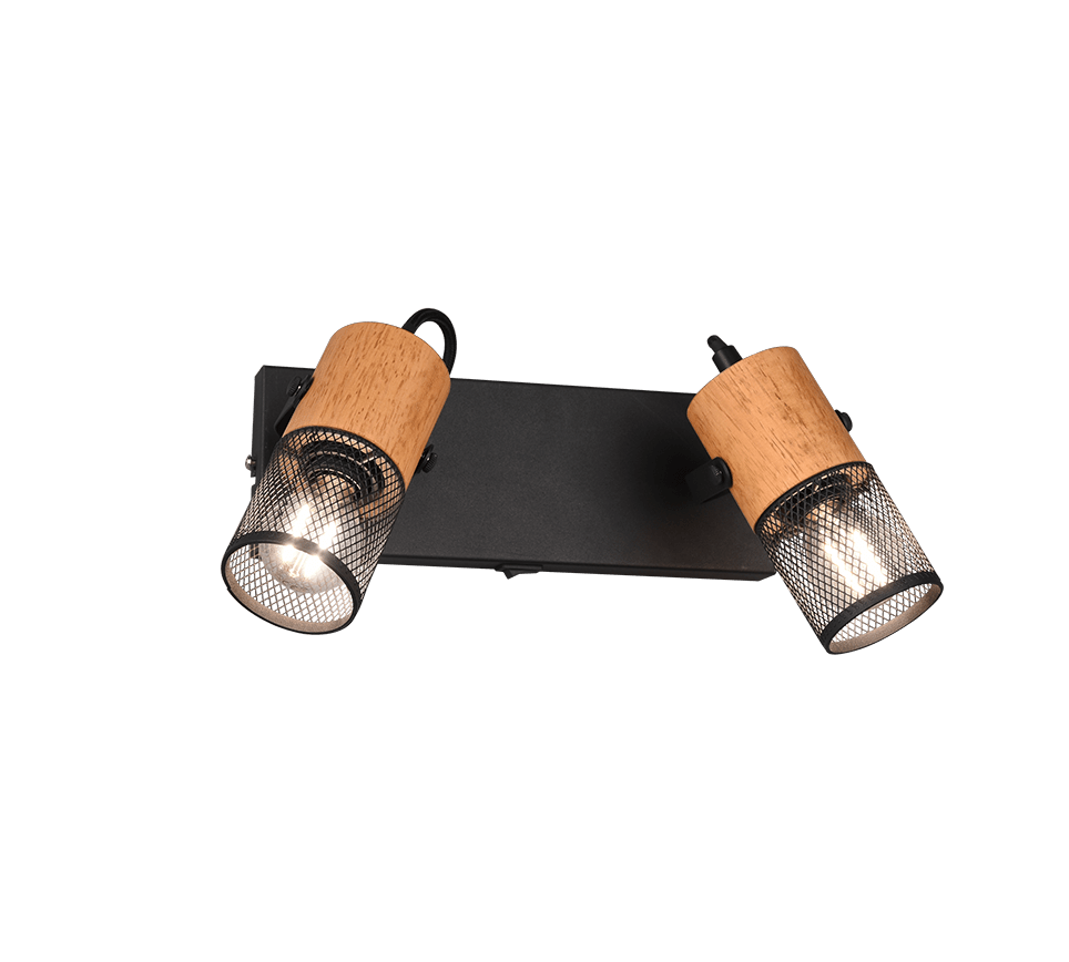 Zoomaa kuva kohteesta Tosh 26cm Musta lukulamppu valmistajalta Trio Lighting - 