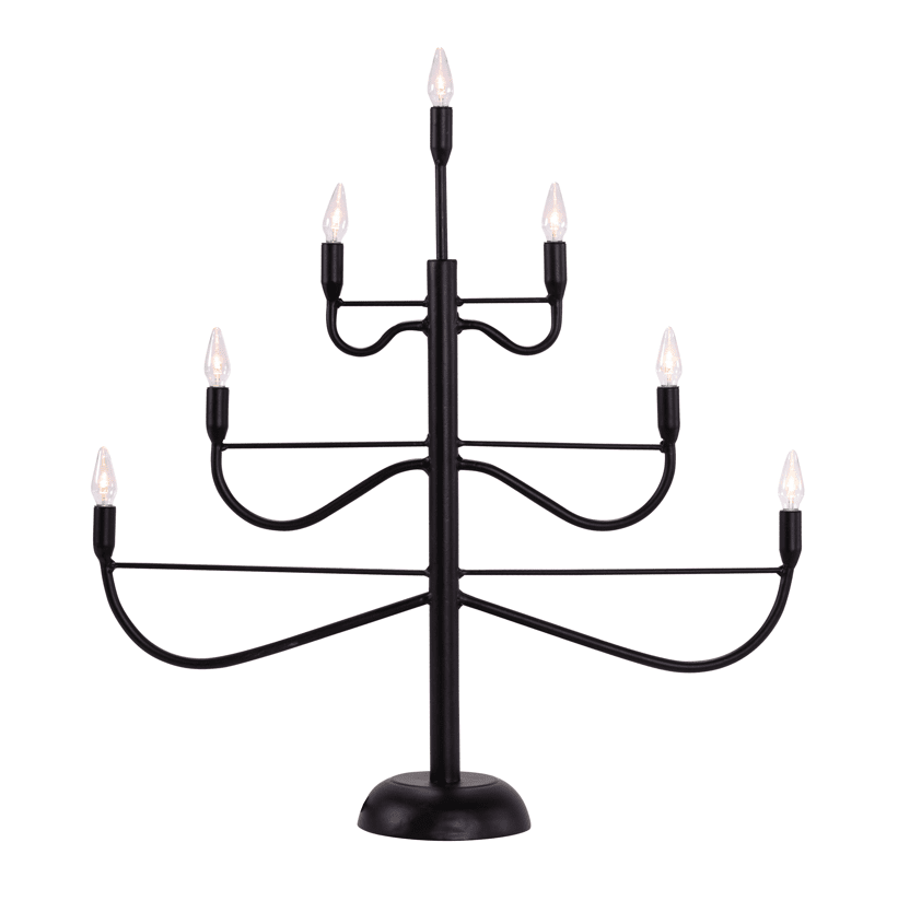 Bergamo Musta valmistajalta Pixie Design - Minimalistinen muotoilu ja musta viimeistely luovat tyylikk&auml;&auml;n ja modernin vaikutelman ikkunaan tai sein&auml;&auml;n.