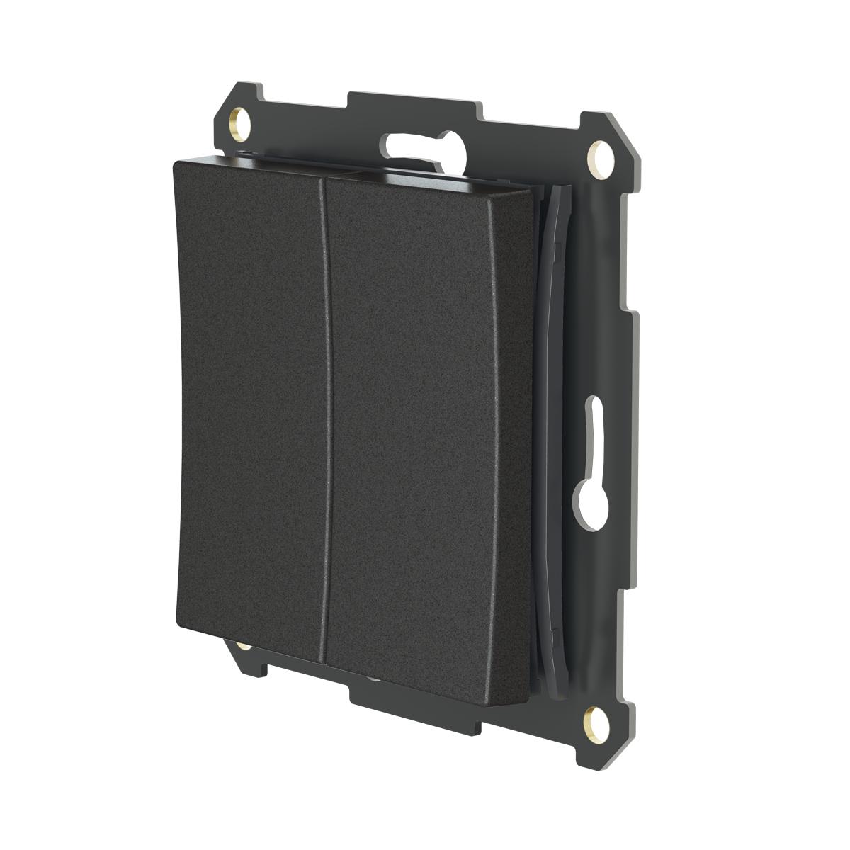 Langaton painike WPH-01-S Antrasiitti valmistajalta Plejd - WPH-01 on helppo asentaa tavallisen laitekotelon ulkopuolelle tai kaksipuolisella teipill&auml; tai ruuveilla.