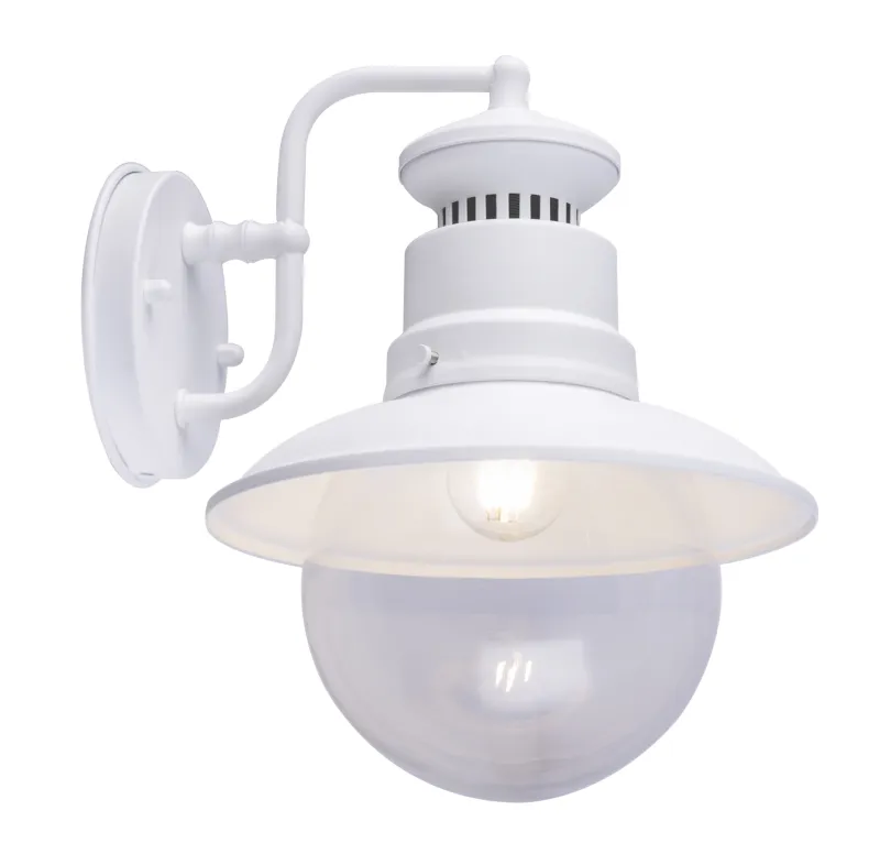 Stella Valkoinen ulkovalo valmistajalta Globo Lighting - Kombinera stil och funktion med Stella och skapa en inbjudande atmosf&auml;r runt ditt hem!