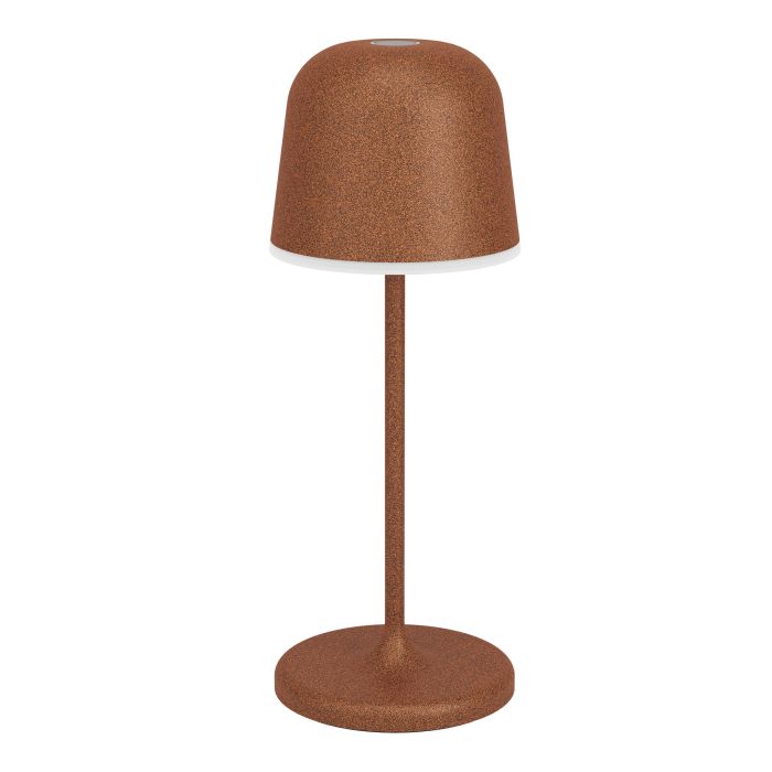 Mannera 20cm Ruosteen ruskea Siirrettävä valmistajalta Eglo - Se on helppo ladata mukana tulevalla USB-kaapelilla, joten se on helppo ottaa mukaan minne tahansa - riippumatta siitä, oletko terassilla, puutarhassa tai piknikillä.