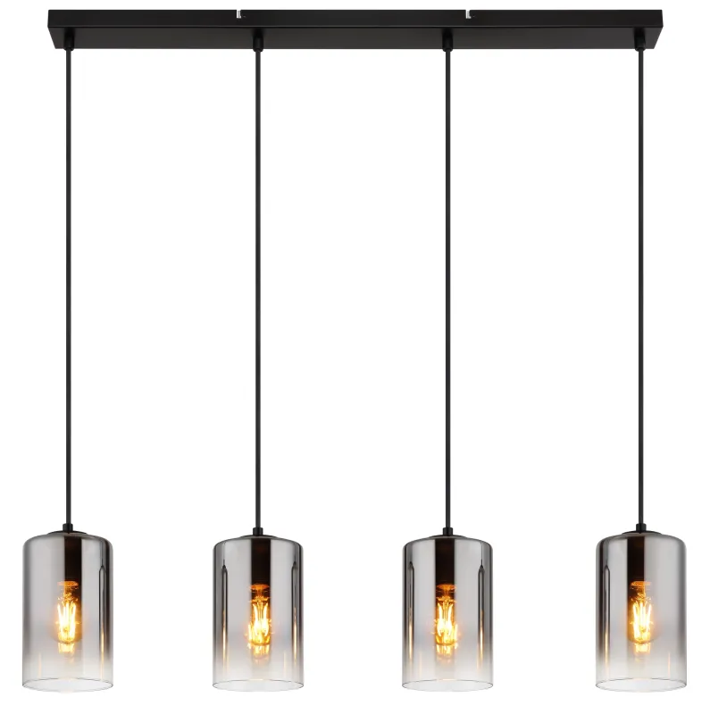 Roy 86cm Savun värinen kattovalaisin valmistajalta Globo Lighting - Roy takpendel kombinerar modern design med funktionalitet och blir en elegant detalj i ditt hem.