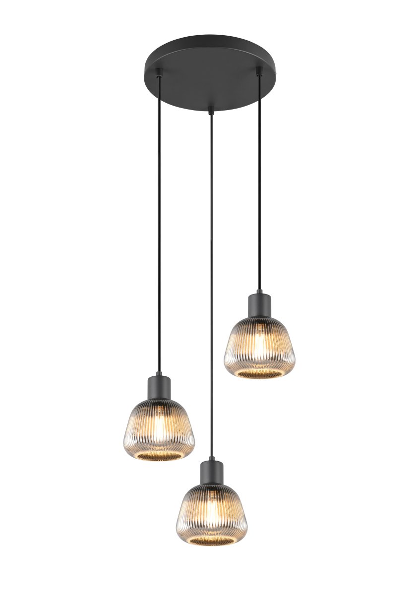 Tarifa Ø37 Savun harmaa kattovalaisin valmistajalta Trio Lighting - 
