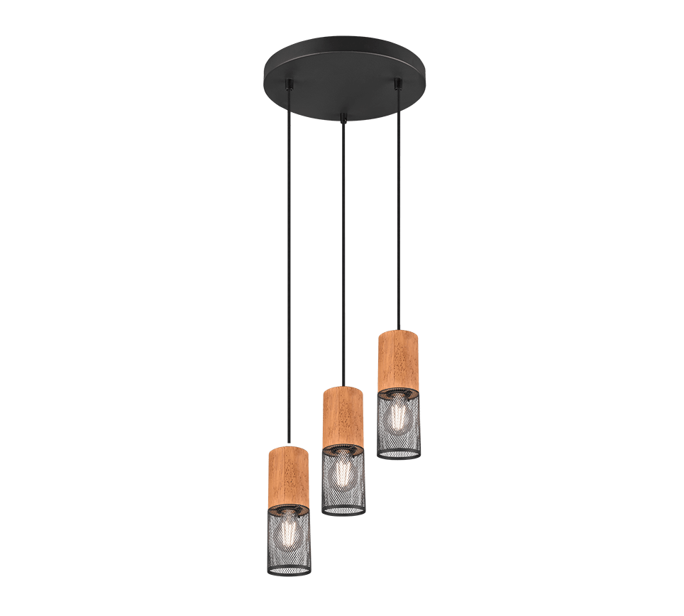 Tosh Ø28 Musta kattovalaisin valmistajalta Trio Lighting - 