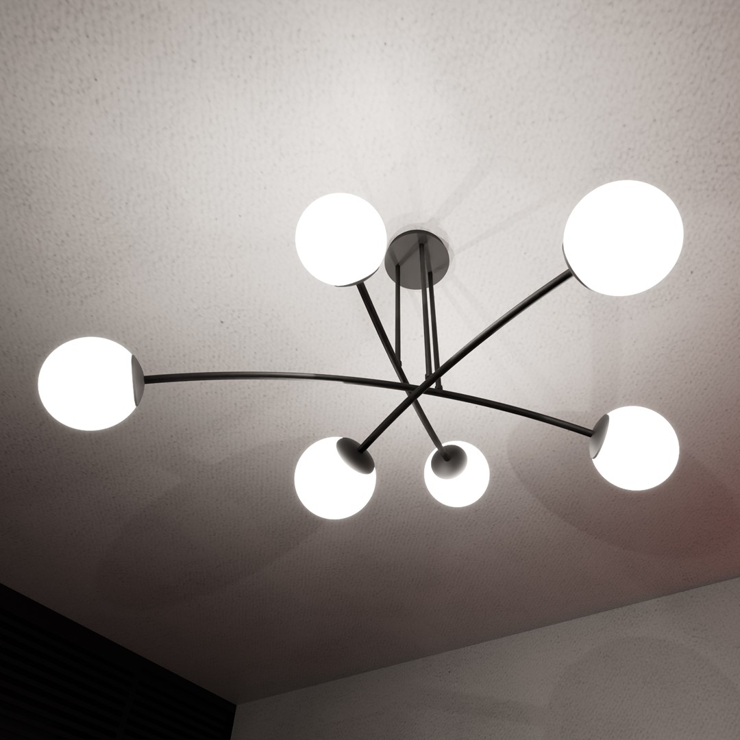 Halldor Ø108 Musta kattovalaisin valmistajalta Emibig Lighting - Ne n&auml;ytt&auml;v&auml;t erityisen hyv&auml;lt&auml; p&ouml;yd&auml;n tai keitti&ouml;tason yl&auml;puolella, miss&auml; ne luovat ainutlaatuisen ja kutsuvan tunnelman.