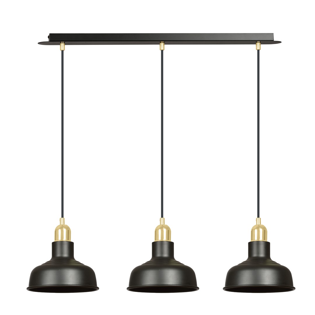 Ibor 72cm Musta kattovalaisin valmistajalta Emibig Lighting - Ibor-lamppu on moderni sarja, jossa on yksinkertainen muoto ja tyylikäs muotoilu.