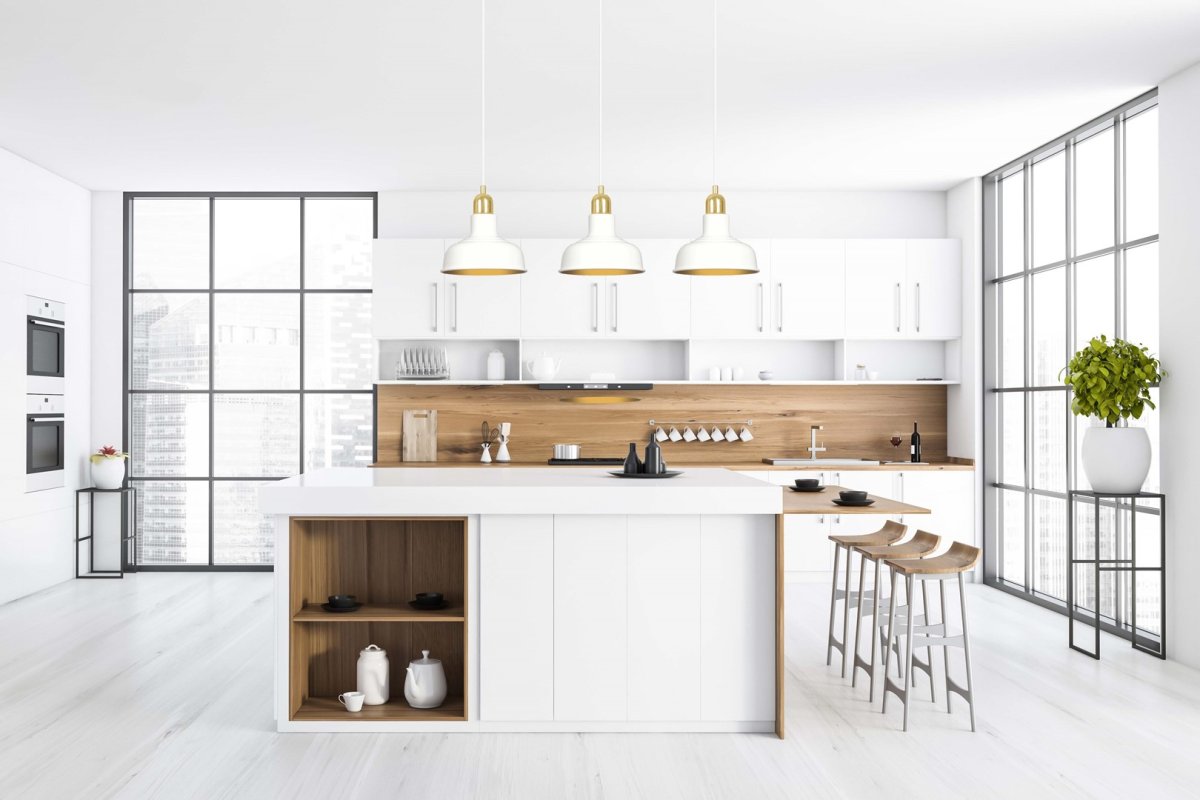 Ibor 72cm Valkoinen kattovalaisin valmistajalta Emibig Lighting - Ibor-lamppu on moderni sarja, jossa on yksinkertainen muoto ja tyylikäs muotoilu.