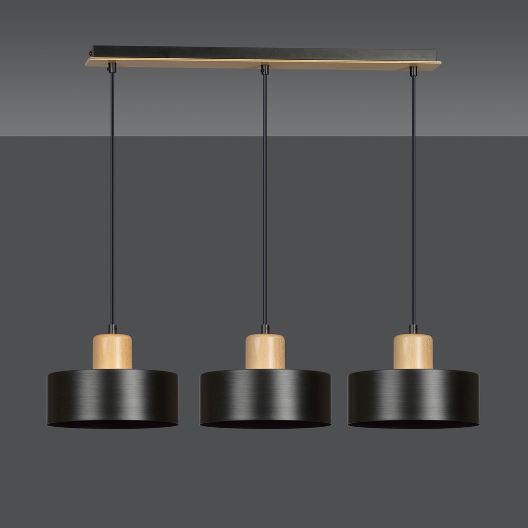 Torin 80cm Musta kattovalaisin valmistajalta Emibig Lighting - Torin on moderni kattolamppusarja, jossa on yksinkertainen muoto ja tyylik&auml;s muotoilu &ndash; malli, joka sopii l&auml;hes kaikkiin sis&auml;tiloihin.