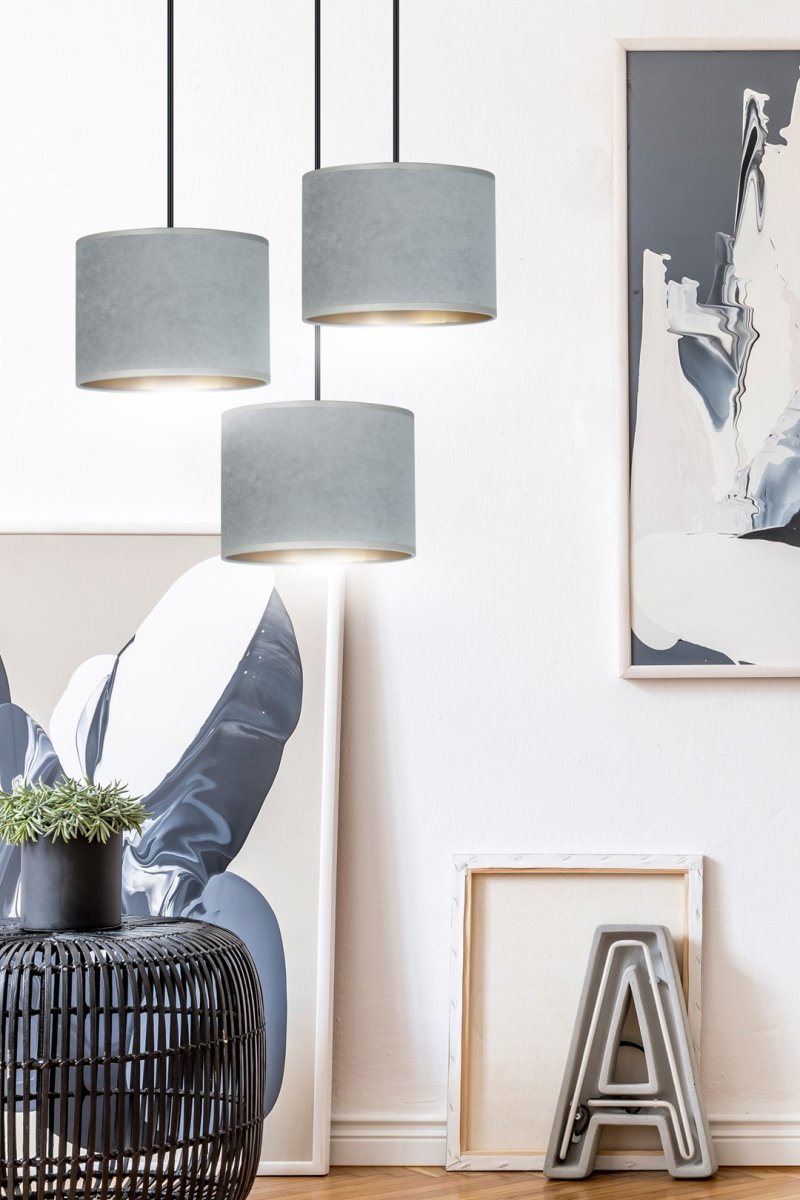 Hilde Ø50 Harmaa kattovalaisin valmistajalta Emibig Lighting - S&auml;&auml;dett&auml;v&auml;n johdon pituuden ansiosta lamppu on helppo mukauttaa tarpeisiisi ja mieltymyksiisi.