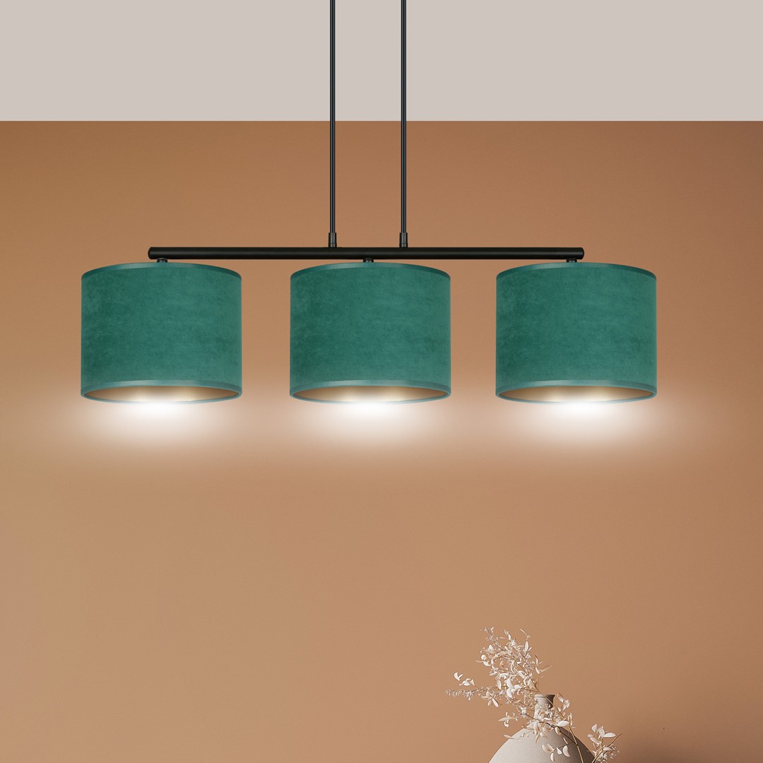 Hilde 72cm Vihreä kattovalaisin valmistajalta Emibig Lighting - S&auml;&auml;dett&auml;v&auml;n johdon pituuden ansiosta lamppu on helppo mukauttaa tarpeisiisi ja mieltymyksiisi.