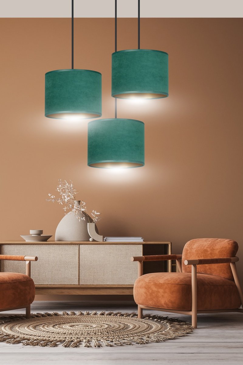 Hilde Ø50 Vihreä kattovalaisin valmistajalta Emibig Lighting - S&auml;&auml;dett&auml;v&auml;n johdon pituuden ansiosta lamppu on helppo mukauttaa tarpeisiisi ja mieltymyksiisi.