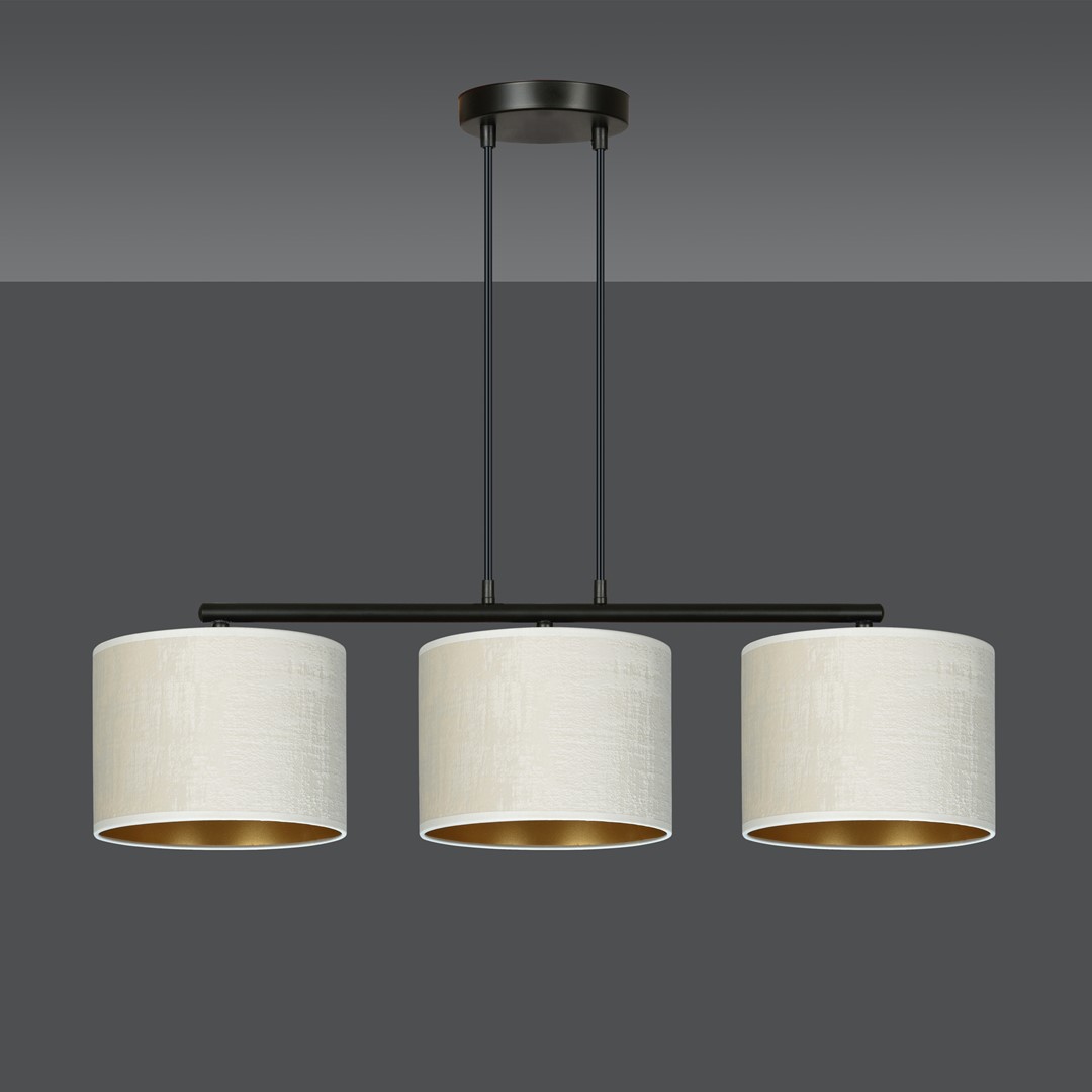 Hilde 72cm Beige kattovalaisin valmistajalta Emibig Lighting - S&auml;&auml;dett&auml;v&auml;n johdon pituuden ansiosta lamppu on helppo mukauttaa tarpeisiisi ja mieltymyksiisi.