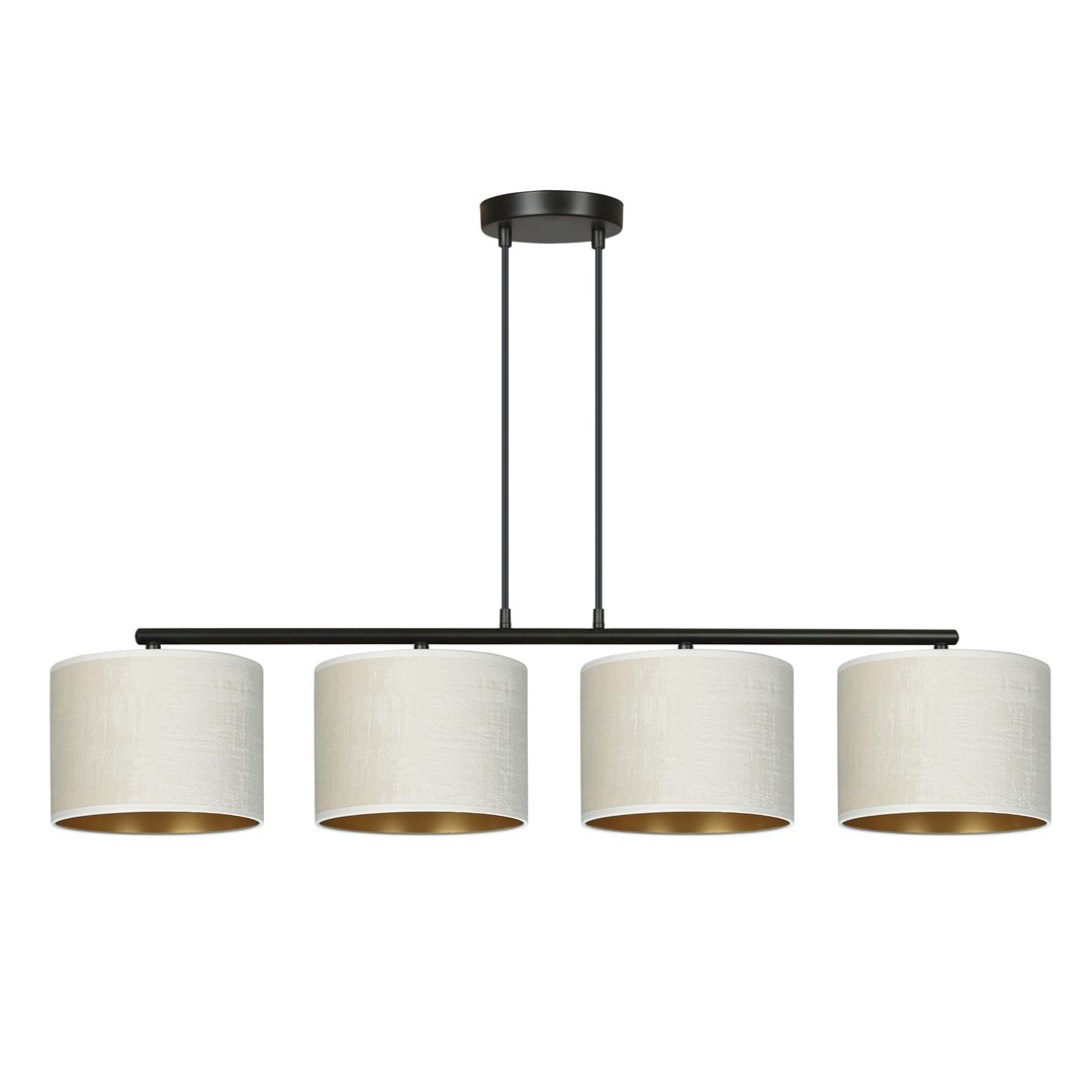 Hilde 100cm Beige kattovalaisin valmistajalta Emibig Lighting - S&auml;&auml;dett&auml;v&auml;n johdon pituuden ansiosta lamppu on helppo mukauttaa tarpeisiisi ja mieltymyksiisi.
