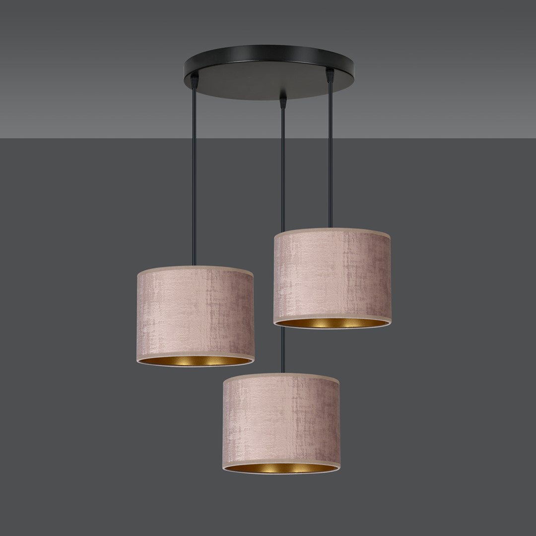 Hilde Ø50 Vaaleanpunainen kattovalaisin valmistajalta Emibig Lighting - S&auml;&auml;dett&auml;v&auml;n johdon pituuden ansiosta lamppu on helppo mukauttaa tarpeisiisi ja mieltymyksiisi.