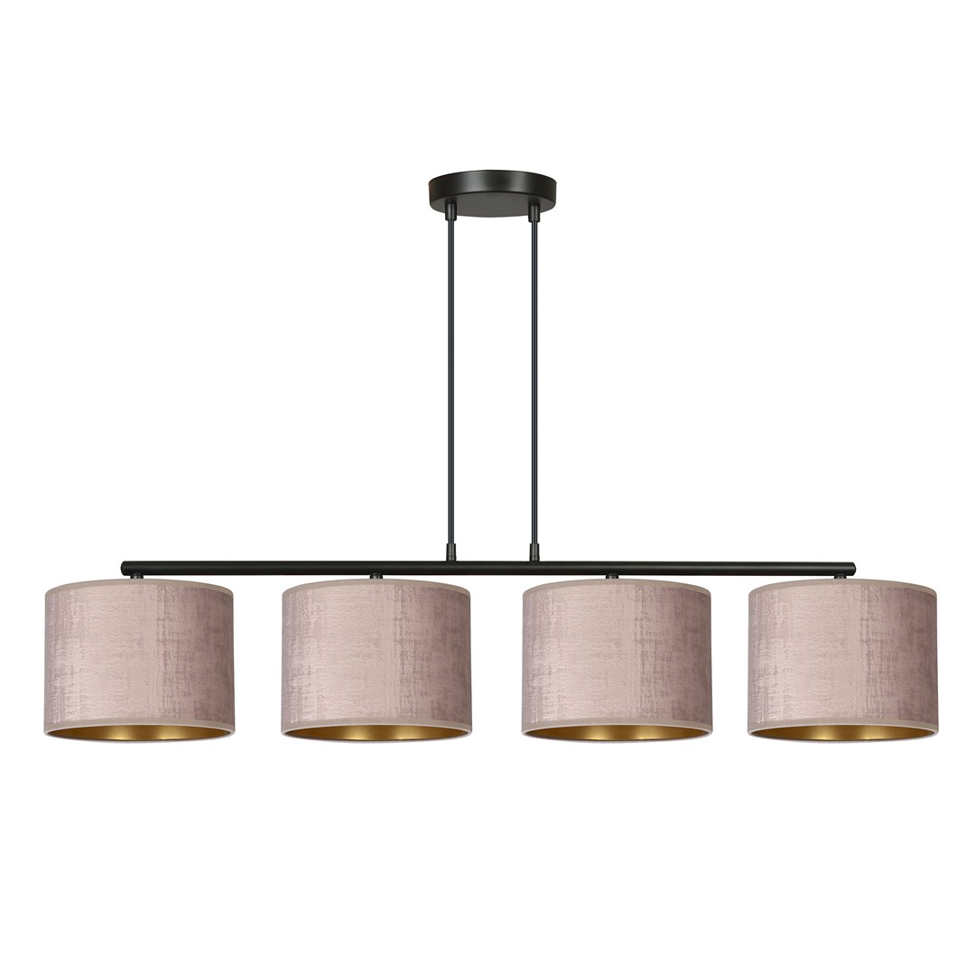 Hilde 100cm Vaaleanpunainen kattovalaisin valmistajalta Emibig Lighting - S&auml;&auml;dett&auml;v&auml;n johdon pituuden ansiosta lamppu on helppo mukauttaa tarpeisiisi ja mieltymyksiisi.