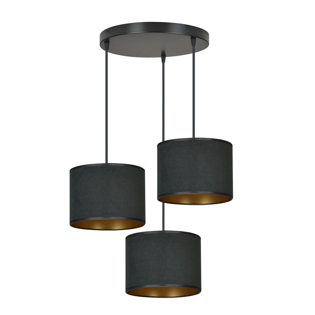 Hilde Ø50 Musta kattovalaisin valmistajalta Emibig Lighting - S&auml;&auml;dett&auml;v&auml;n johdon pituuden ansiosta lamppu on helppo mukauttaa tarpeisiisi ja mieltymyksiisi.
