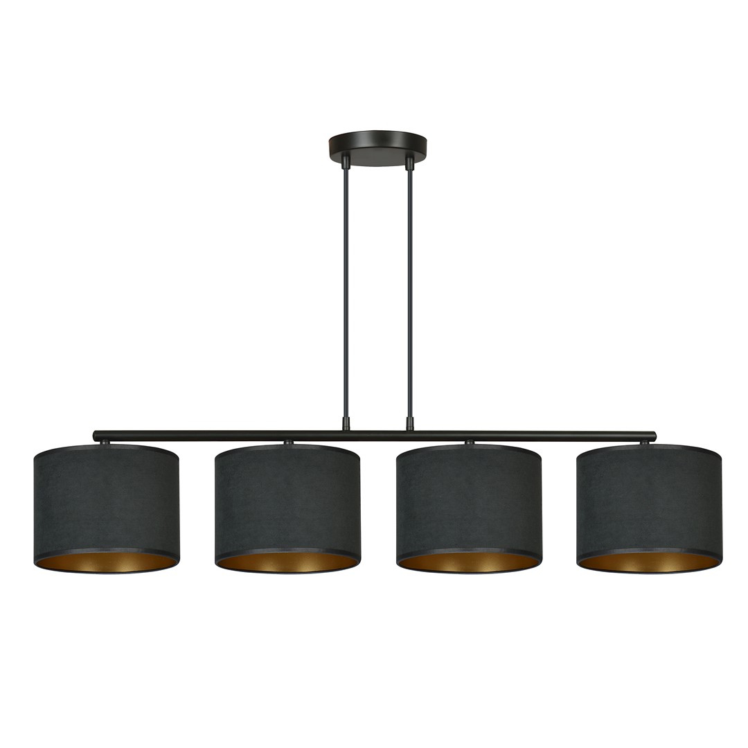 Hilde 100cm Musta kattovalaisin valmistajalta Emibig Lighting - S&auml;&auml;dett&auml;v&auml;n johdon pituuden ansiosta lamppu on helppo mukauttaa tarpeisiisi ja mieltymyksiisi.
